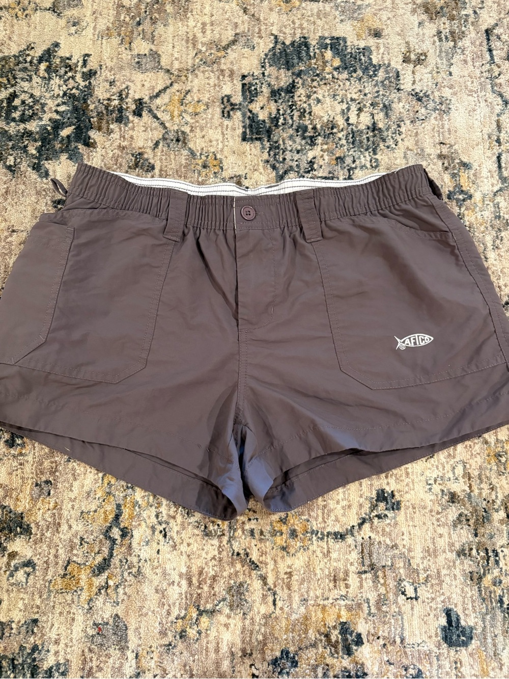 AFTCO Women's Original Stretch Fishing Outdoor Shorts Size 8 3” Inseam